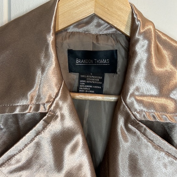 Brandon Thomas Platinum Trench Coat - Picture 4 of 11